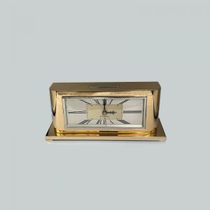 Seth Thomas Clock in a “Silver Crest” Bronze Case