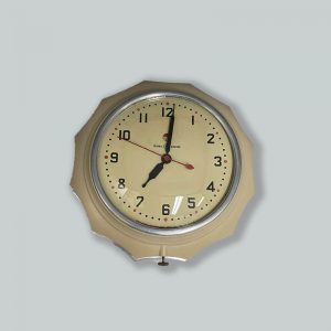 Scalloped GE Wall Clock