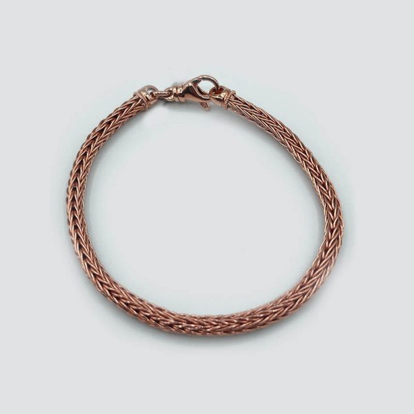 18kt Copper Rope Bracelet