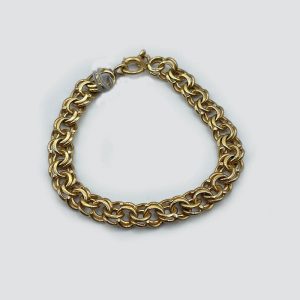 14kt Gold Charm Link Bracelet