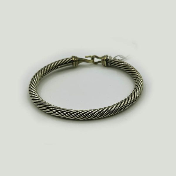 Tension Sterling Rope Bracelet Cable Style