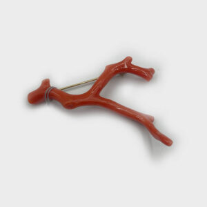 Yellow Gold Filled Branch-shaped Brooch