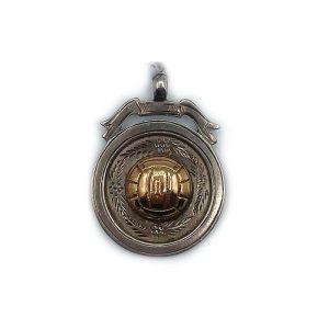 9ct Scottish Silver Round Pendant