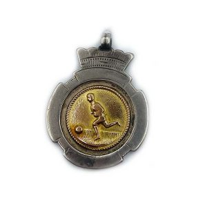 Scottish Silver Victorian Sports Coin Crown Circa 1909